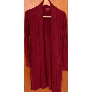 Barefoot Dreams Open Cardigan Sweater Petite Large EXC COND!